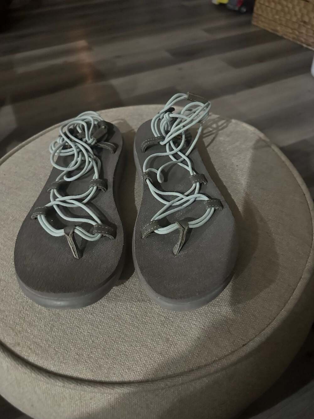 Teva Voya Infinity Sandals Size W10 Olive Green